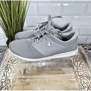Callaway Marin Womens Golf Shoes Sz 10 Gray Lace Up Low Top Round Toe Sneakers